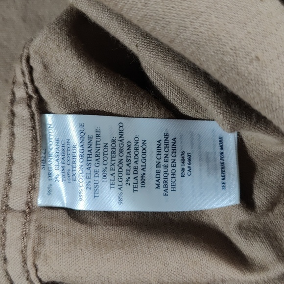 420. Faherty Stretch Cord Western Shirt | Color: Cord Brown - Picture 9 of 11